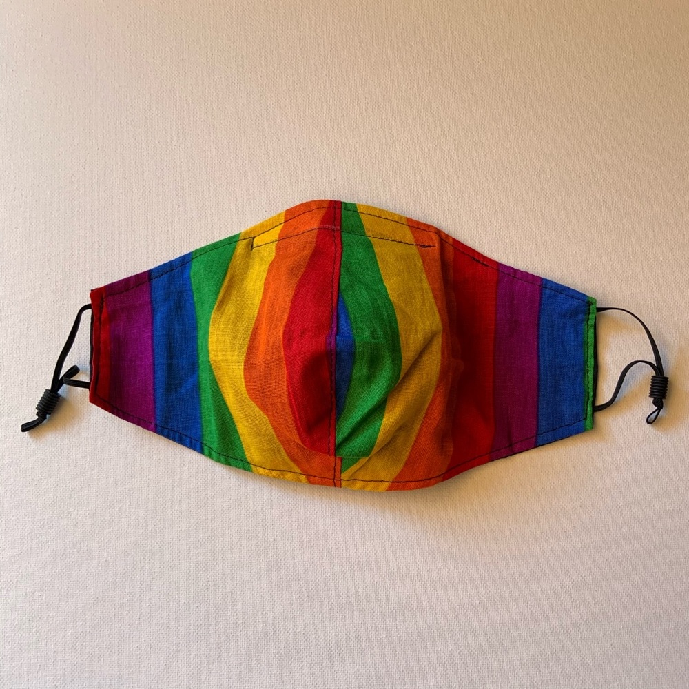 rainbow face masks - Picture 3 of 4